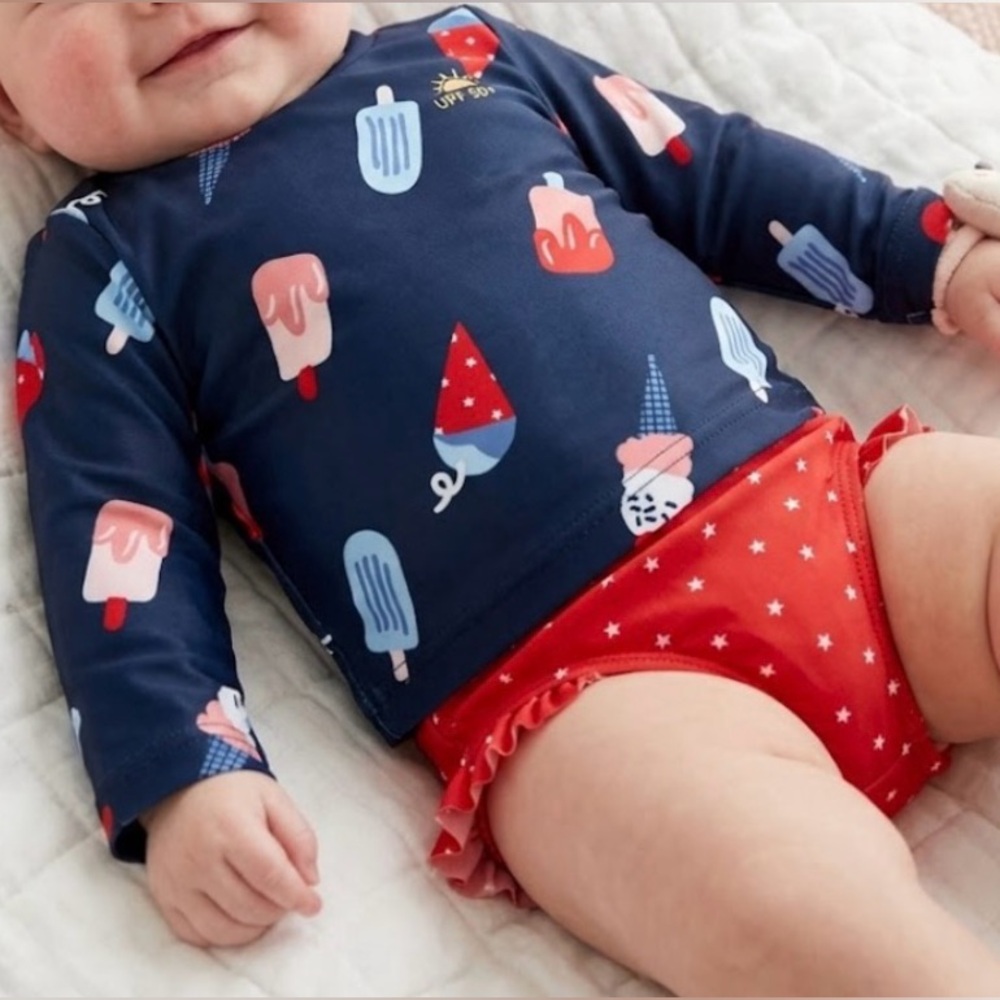 Carter Rashguard Swimwear - 3 months